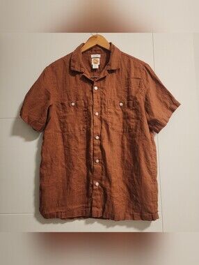 C&C California Men's 100% Linen Button Down Shirt